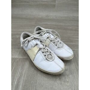 Nike Air Boom II Cheer Shoes Women 7.5 White Athletic Sneakers 395749